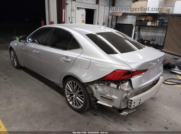 JTHBA1D25H5051093 2017 LEXUS IS 200T Silver 