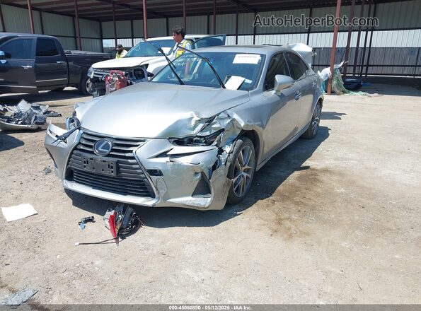 JTHBA1D25J5069082 2018 LEXUS IS 300 Silver Przód lewy