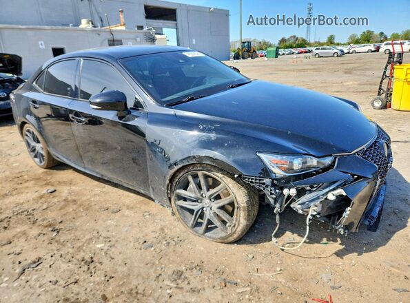 JTHBA1D25J5080972 2018 LEXUS IS Black Առջևի աջ