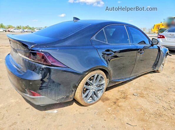 JTHBA1D25J5080972 2018 LEXUS IS Black Հետևի աջ