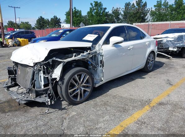 JTHBA1D25K5088037 2019 LEXUS IS 300 White Передня ліва чверть