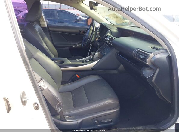 JTHBA1D25K5088037 2019 LEXUS IS 300 White Вид салону спереду