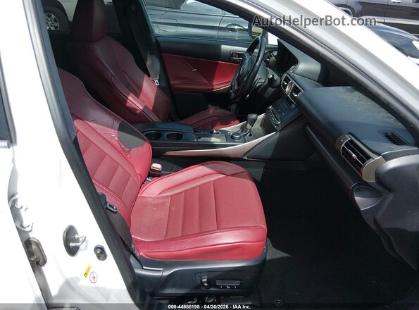 JTHBA1D26G5009224 2016 LEXUS IS 200T White Vista interior delantera