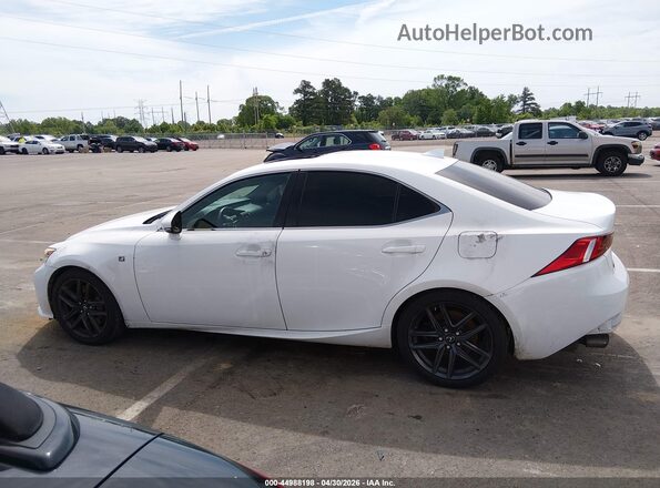 JTHBA1D26G5009224 2016 LEXUS IS 200T White Vista interior trasera