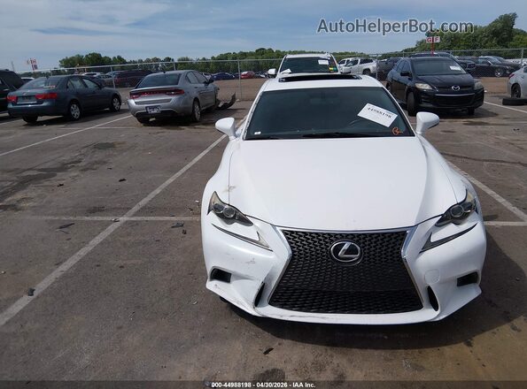 JTHBA1D26G5009224 2016 LEXUS IS 200T White Vista del salpicadero