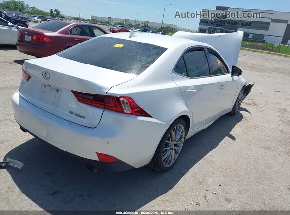 JTHBA1D26G5018859 2016 LEXUS IS 200T White უკანა მარჯვენა