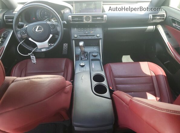 JTHBA1D26G5038044 2016 LEXUS IS Silver წინა პანელის ხედი