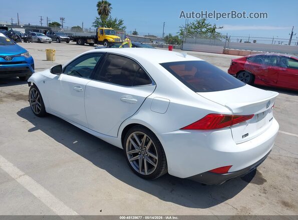 JTHBA1D26H5044508 2017 LEXUS IS 200T White Rear left