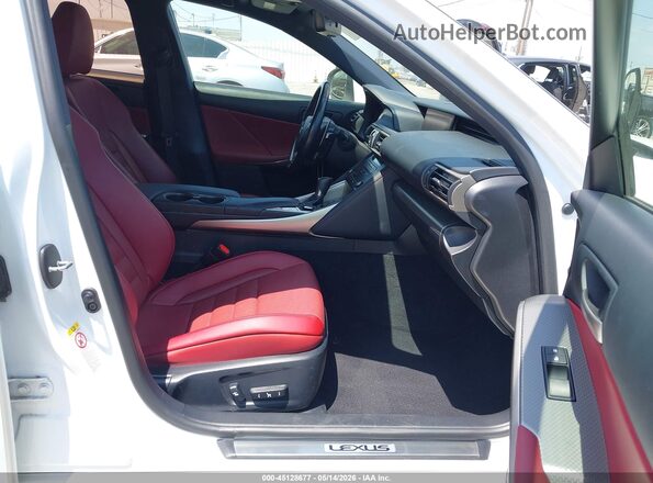 JTHBA1D26H5044508 2017 LEXUS IS 200T White Front interior view
