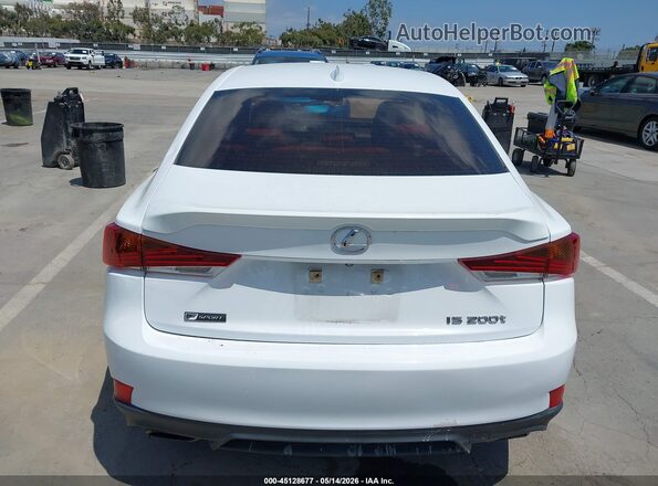 JTHBA1D26H5044508 2017 LEXUS IS 200T White 