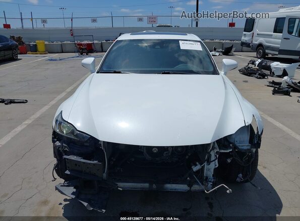 JTHBA1D26H5044508 2017 LEXUS IS 200T White Rear interior view