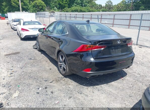 JTHBA1D26H5052866 2017 LEXUS IS 200T Black Հետևի ձախ