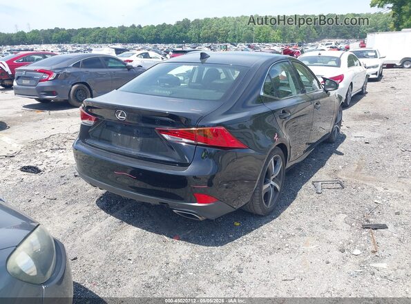 JTHBA1D26H5052866 2017 LEXUS IS 200T Black Հետևի աջ