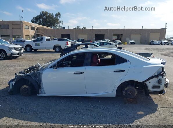 JTHBA1D26H5053189 2017 LEXUS IS 200T White Սալոնի հետևի տեսք