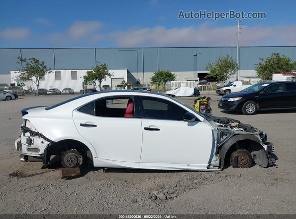 JTHBA1D26H5053189 2017 LEXUS IS 200T White Սարքավորումների վահանակի տեսք