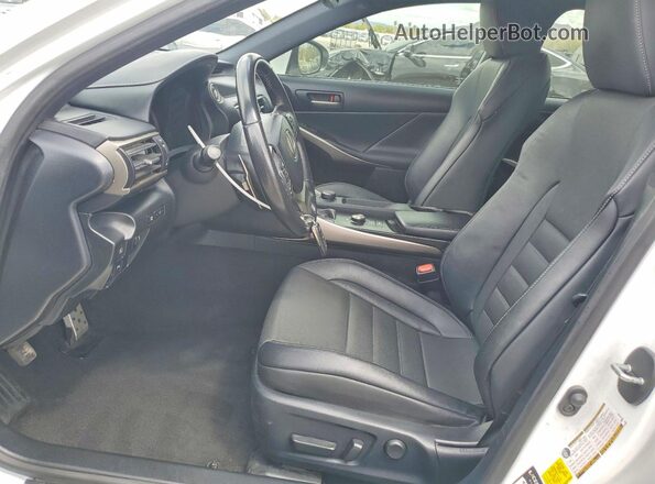 JTHBA1D26K5097913 2019 LEXUS IS White Front interior view