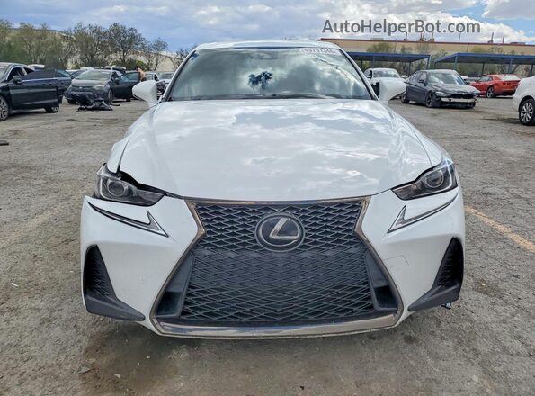 JTHBA1D26K5097913 2019 LEXUS IS White Front view