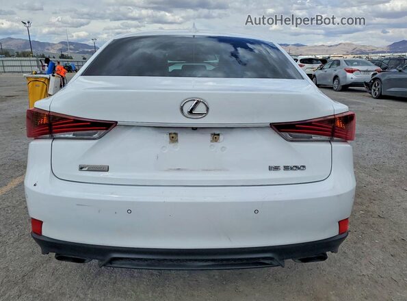 JTHBA1D26K5097913 2019 LEXUS IS White Rear view