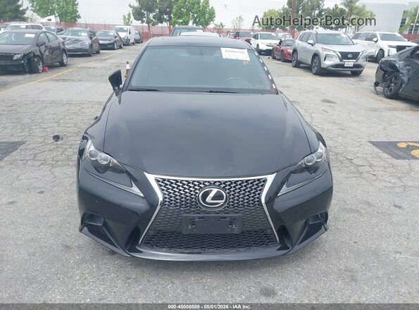 JTHBA1D27G5029644 2016 LEXUS IS 200T Black Rear interior view