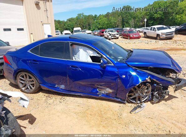 JTHBA1D27H5044646 2017 LEXUS IS 200T Black Սալոնի հետևի տեսք