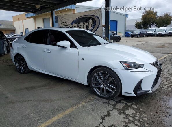 JTHBA1D27J5068810 2018 LEXUS IS White წინა მარჯვენა