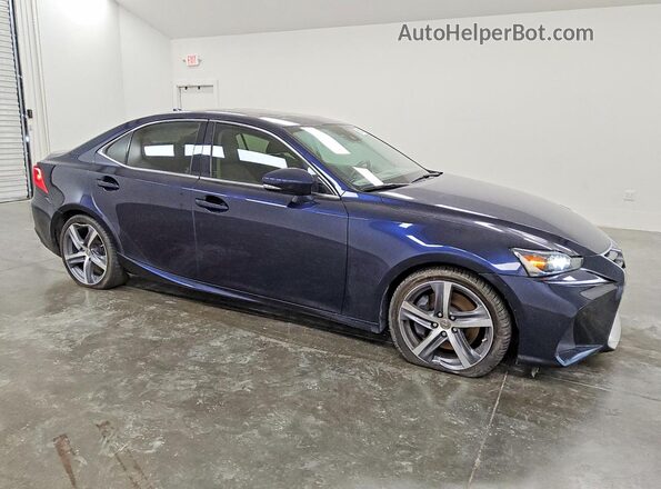 JTHBA1D27K5099248 2019 LEXUS IS Blue Front right