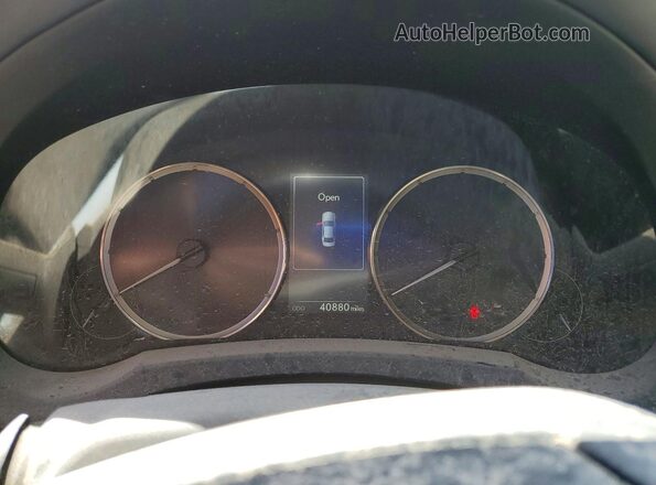 JTHBA1D27K5099248 2019 LEXUS IS Blue Instrument cluster view