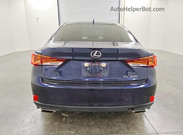 JTHBA1D27K5099248 2019 LEXUS IS Blue Rear view