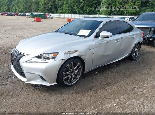 JTHBA1D28G5002033 2016 LEXUS IS 200T Silver Vista tres cuartos delantera izquierda