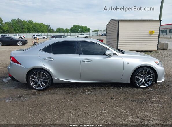 JTHBA1D28G5002033 2016 LEXUS IS 200T Silver Vista del cuadro de instrumentos