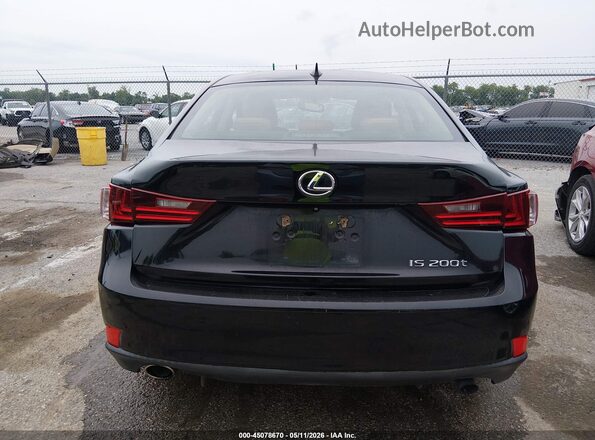 JTHBA1D28G5007541 2016 LEXUS IS 200T Black 