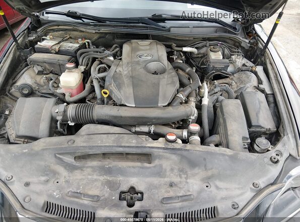 JTHBA1D28G5007541 2016 LEXUS IS 200T Black უკანა ხედი