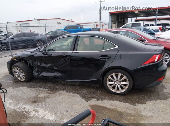 JTHBA1D28G5007541 2016 LEXUS IS 200T Black უკანა სალონის ხედი