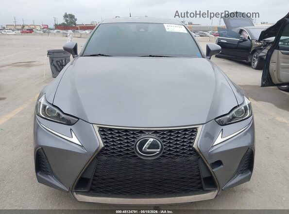 JTHBA1D28H5043599 2017 LEXUS IS 200T Gray Вид щитка приладів