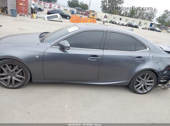 JTHBA1D28H5043599 2017 LEXUS IS 200T Gray Панорамний вид салону 360°
