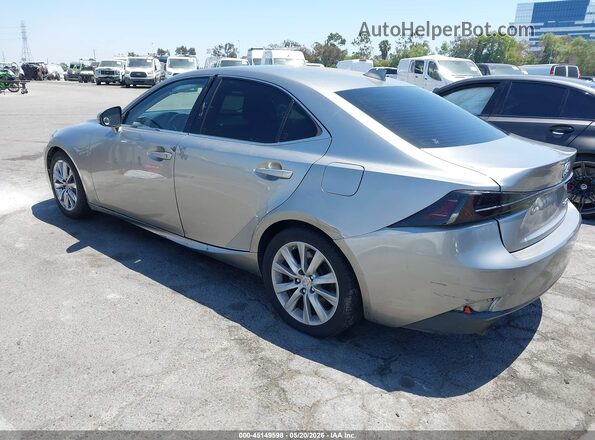JTHBA1D29G5030083 2016 LEXUS IS 200T Gray Հետևի ձախ
