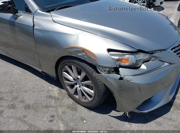 JTHBA1D29G5030083 2016 LEXUS IS 200T Gray Դիմացի տեսք