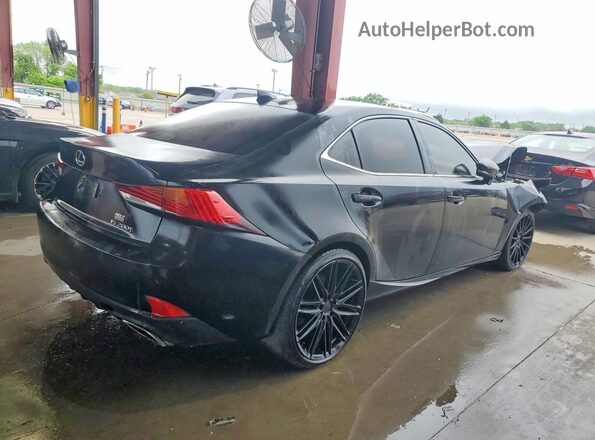 JTHBA1D29H5041876 2017 LEXUS IS Black Հետևի աջ