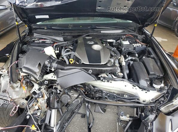 JTHBA1D29H5041876 2017 LEXUS IS Black Սալոնի հետևի տեսք