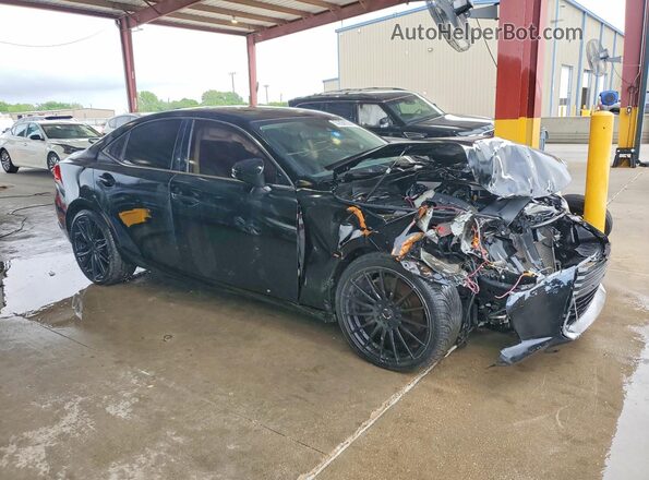 JTHBA1D29H5041876 2017 LEXUS IS Black Առջևի աջ