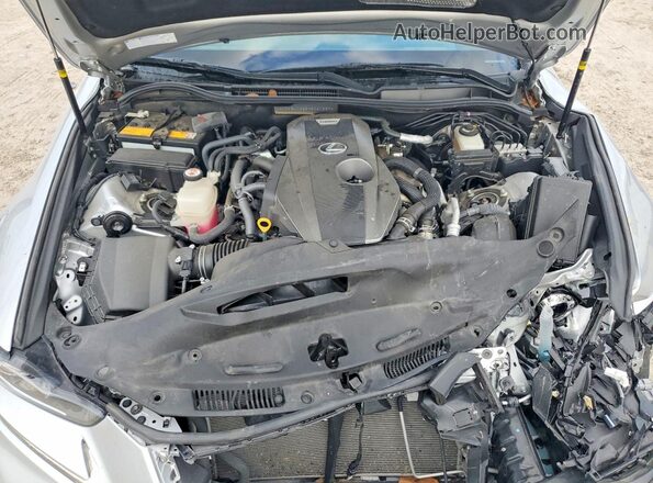 JTHBA1D29H5061237 2017 LEXUS IS Silver Вид задньої частини салону