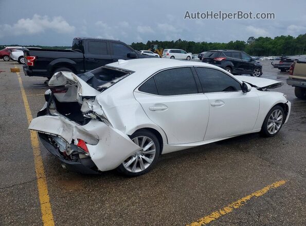 JTHBA1D2XG5005497 2016 LEXUS IS White Rear right