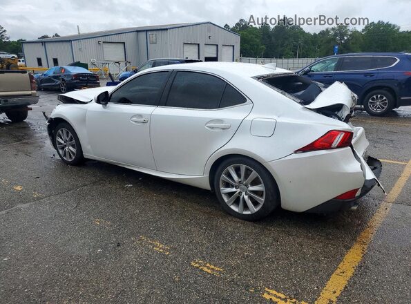 JTHBA1D2XG5005497 2016 LEXUS IS White Rear left