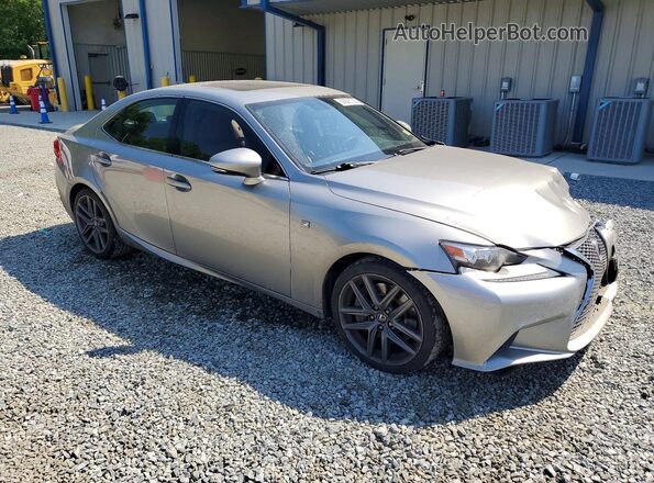 JTHBA1D2XG5036958 2016 LEXUS IS Gray Front right