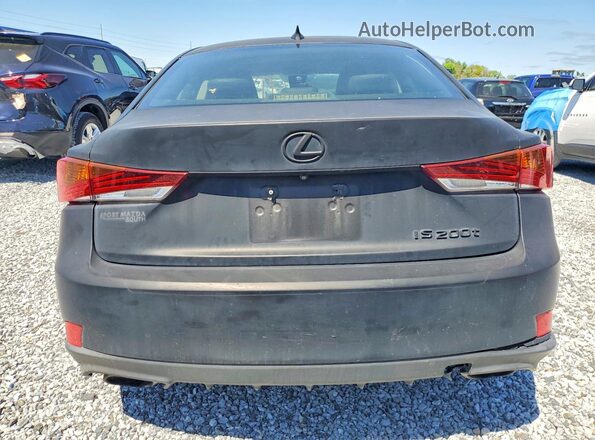 JTHBA1D2XH5059786 2017 LEXUS IS Black Rear view