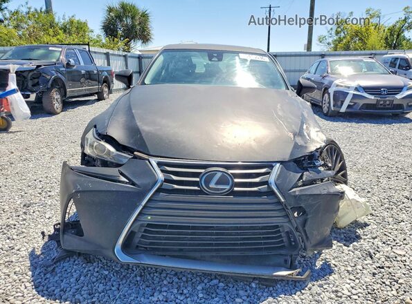 JTHBA1D2XH5059786 2017 LEXUS IS Black Front view