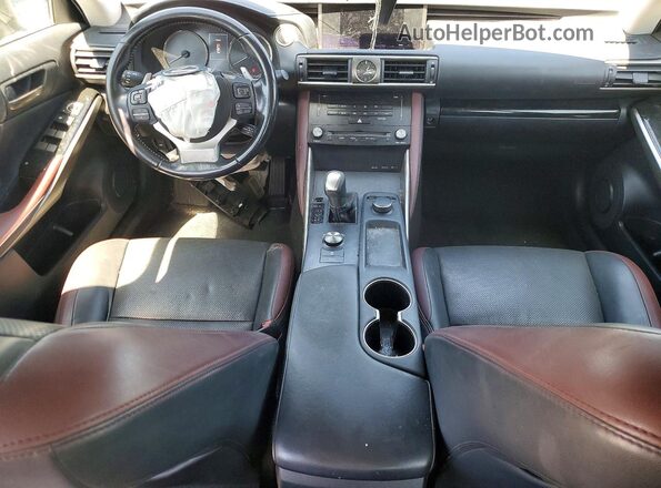 JTHBA1D2XH5059786 2017 LEXUS IS Black Dashboard view