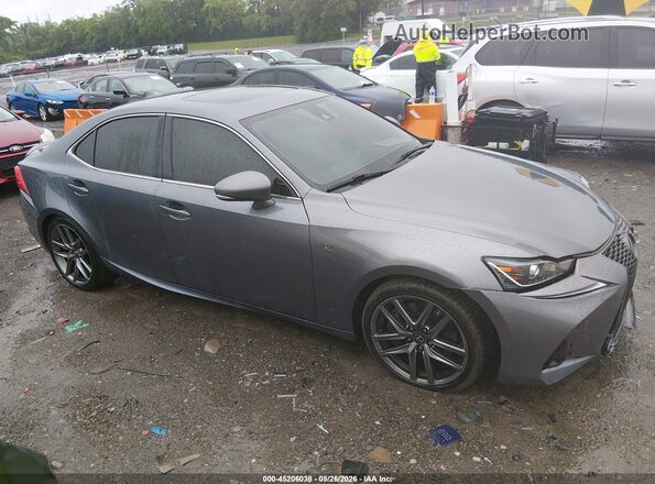 JTHBA1D2XH5060016 2017 LEXUS IS 200T Серый Вид задней части салона