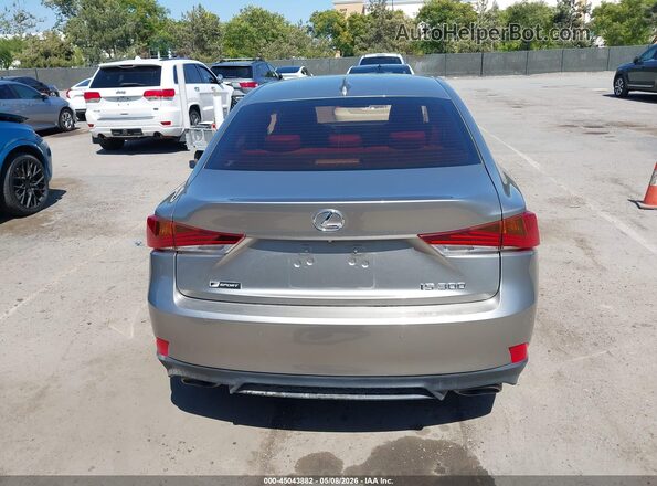 JTHBA1D2XJ5070390 2018 LEXUS IS 300 Gray 