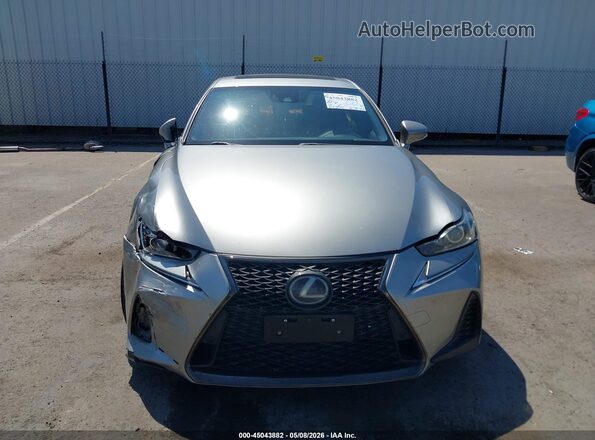 JTHBA1D2XJ5070390 2018 LEXUS IS 300 Gray ხელსაწყოთა პანელის ხედი